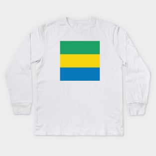 St Vincent and the Grenadines Color Block Kids Long Sleeve T-Shirt